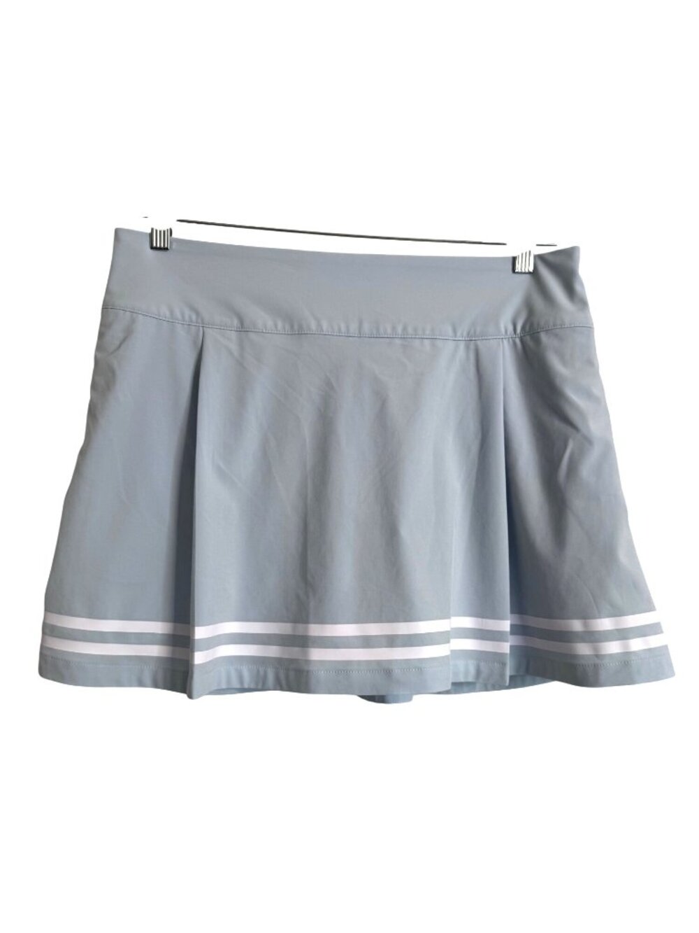 Calia Golf 15" Size Zip Skort Size 12 Light Blue Pleated NWT